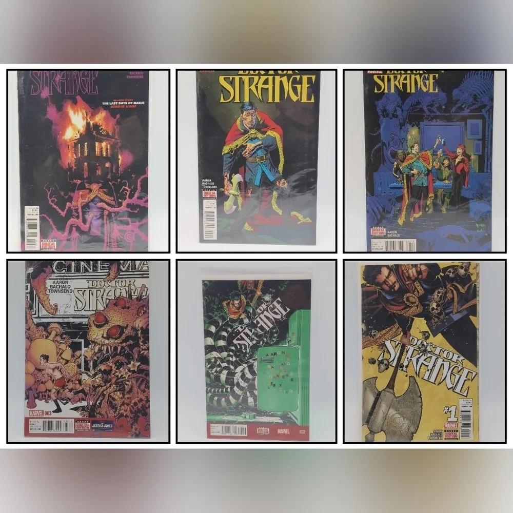 Doctor Strange Set Of 6 Comic Book Collection # 1,2,3,4,5,6